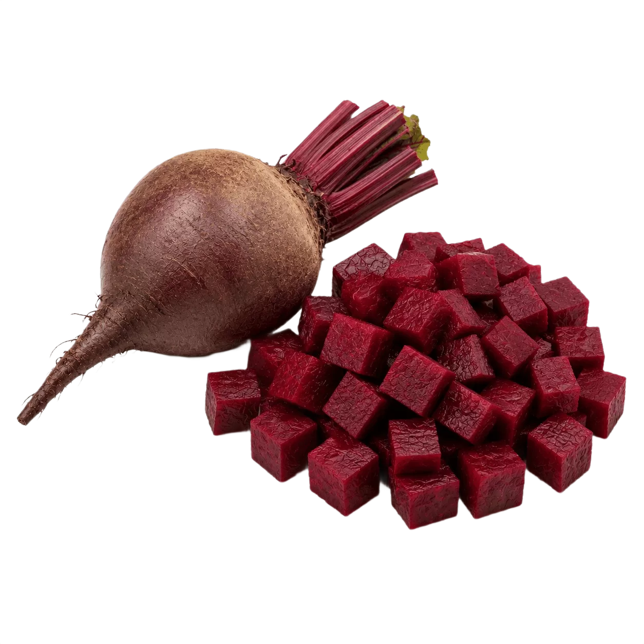 Cut Beetroot
