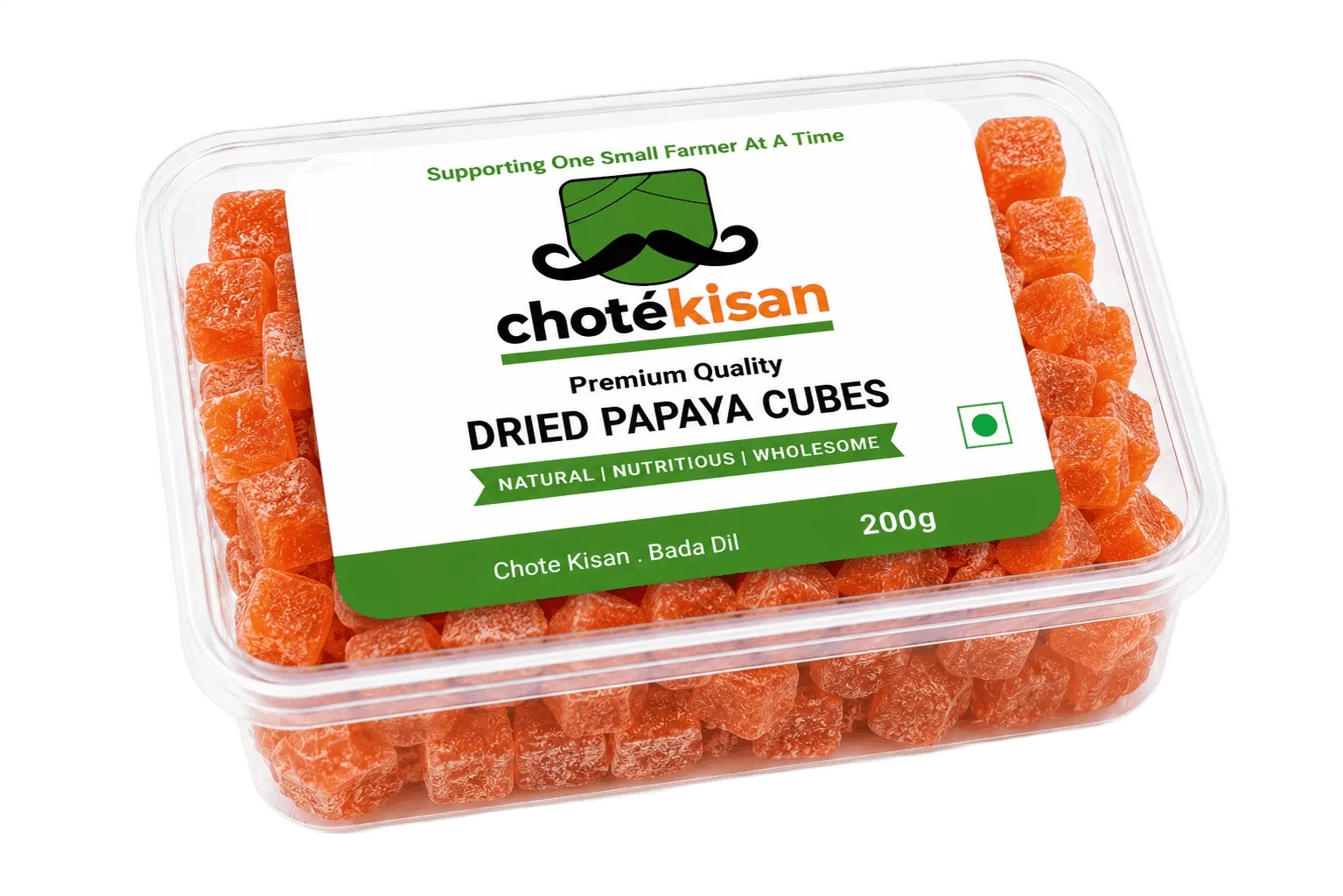 Dried Papaya Cubes