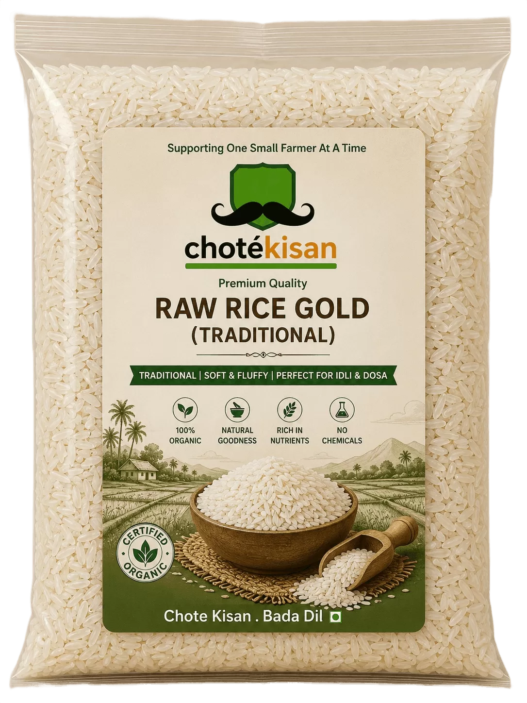 Raw Rice Gold