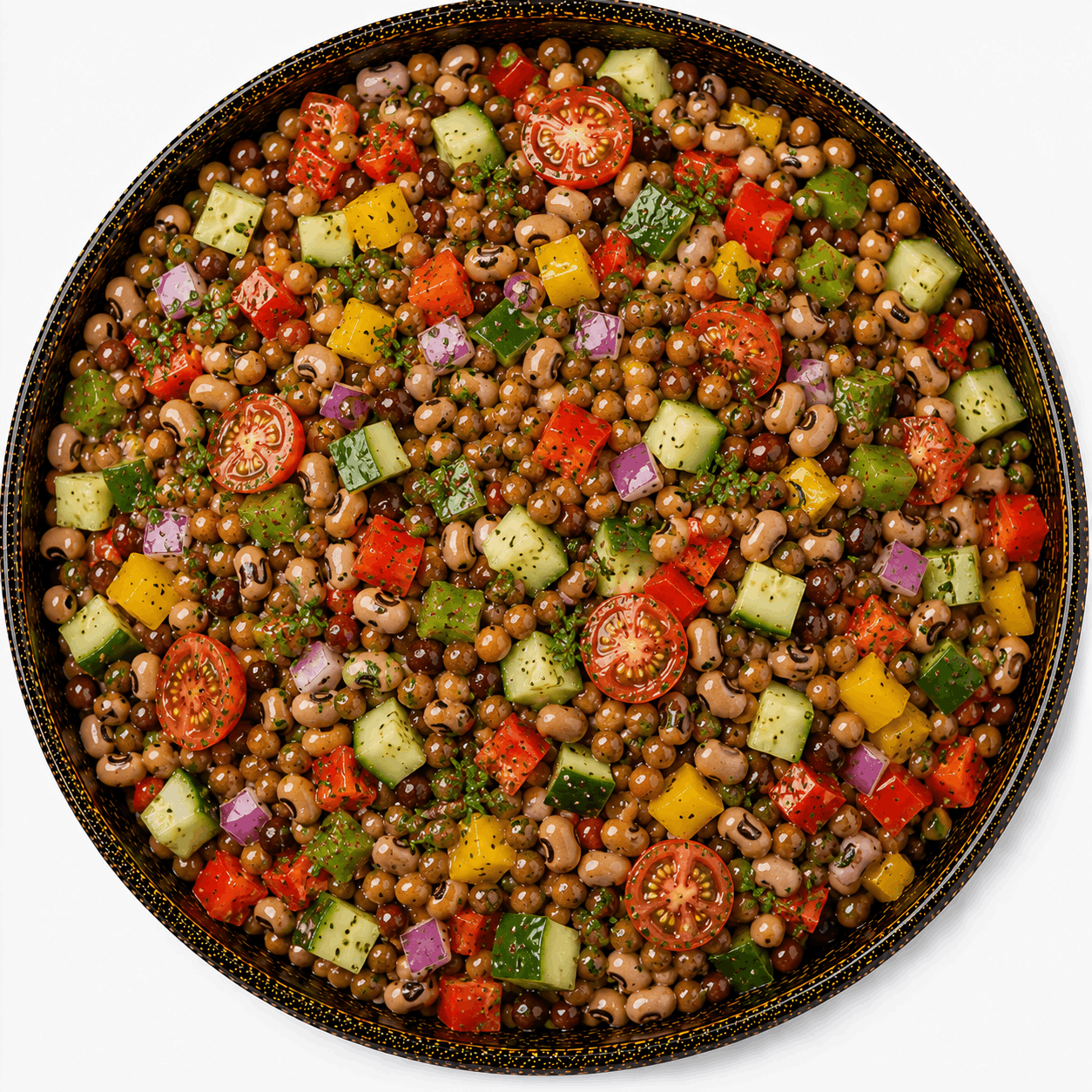 Herb Kissed Lentils Salad