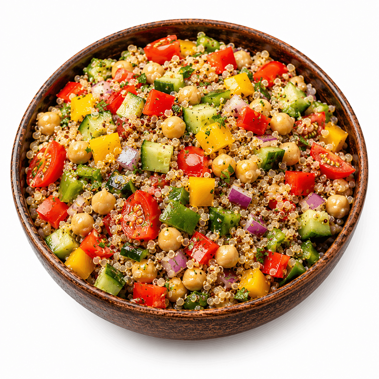 Quinoa Chickpea Salad