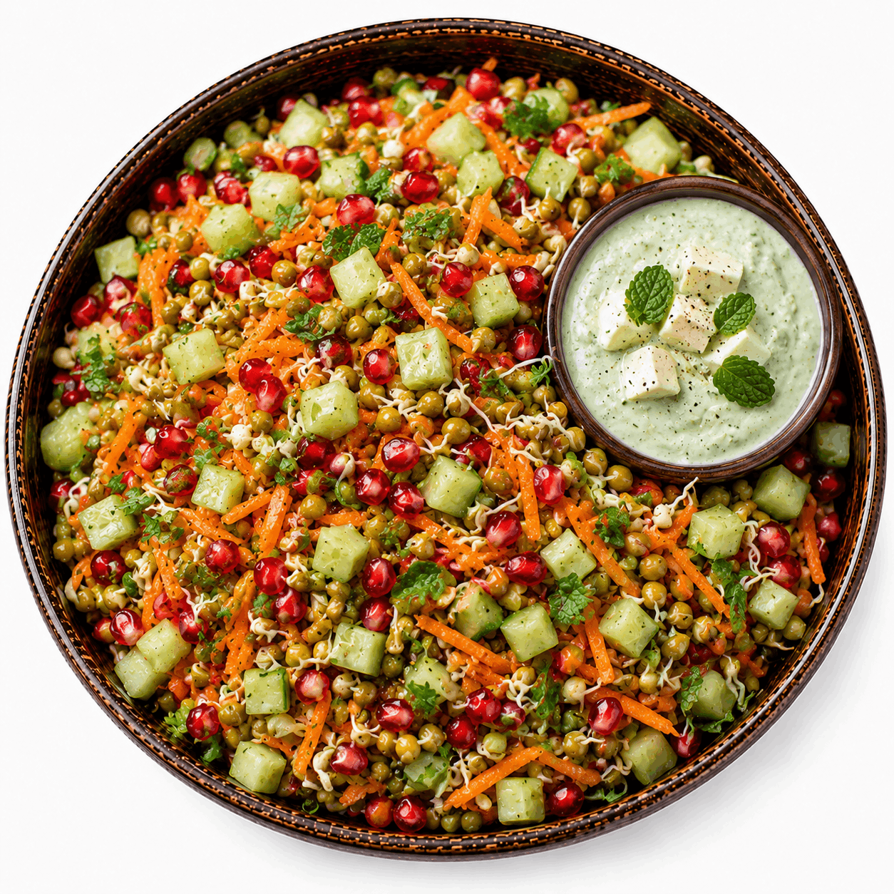 Creamy Sprouts  Salad