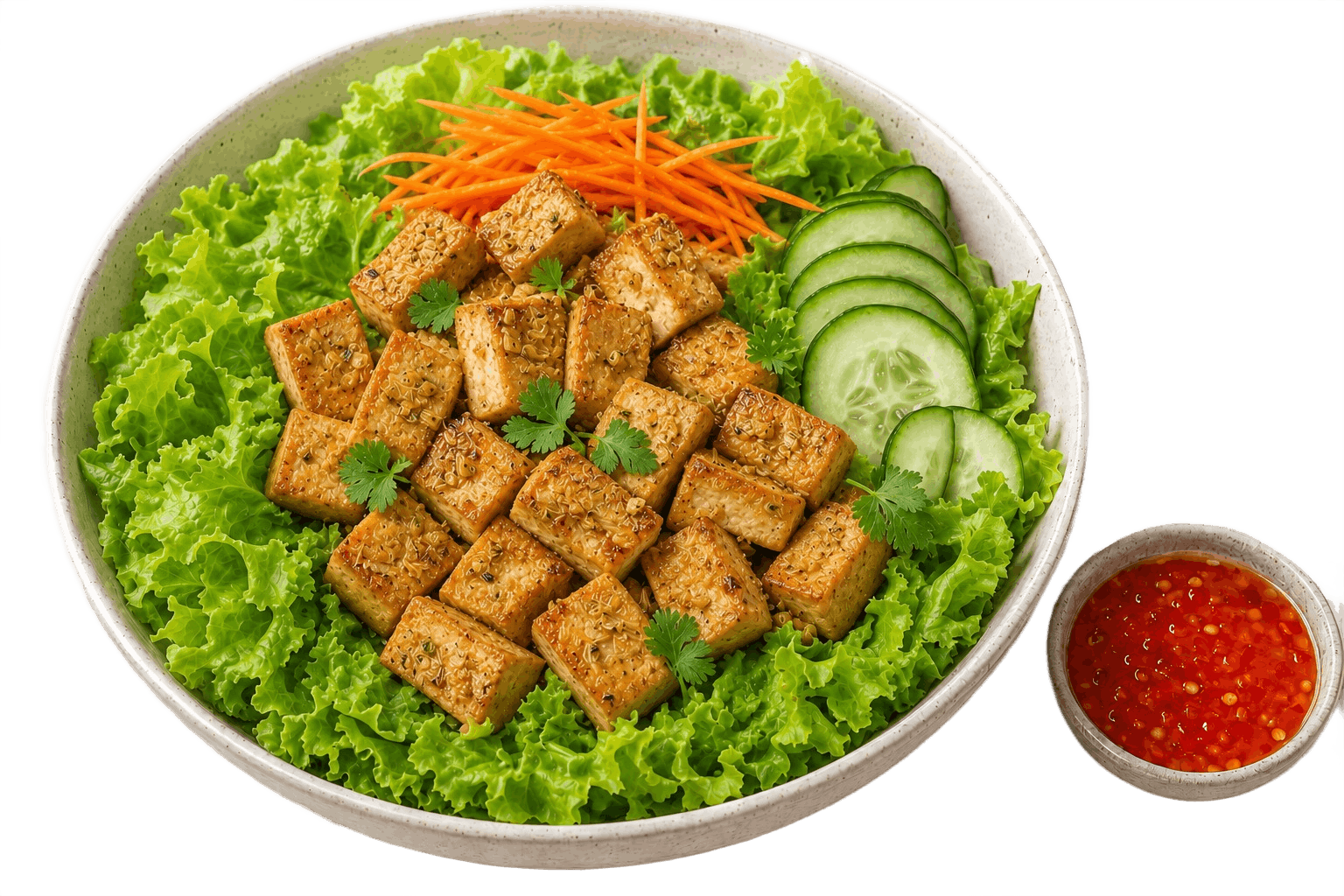 Lemongrass Tofu Salad